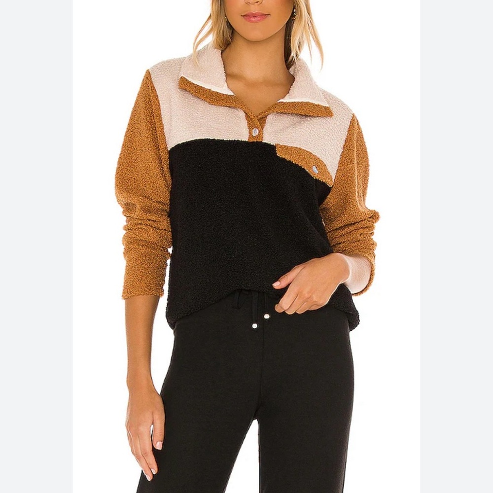 Donni Tri-Color Fleece (size small)
